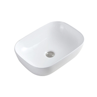 Lavabo en céramique moderne pour comptoir, sanitaire en porcelaine, lavabo en céramique, lavabo de salle de bain