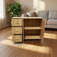 Meuble de rangement en bois à prix d'usine, console de salon, commode à tiroirs