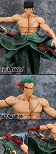 <span class=keywords><strong>Figurine</strong></span> d'anime <span class=keywords><strong>Roronoa</strong></span> Zoro de haute qualité de 30 cm, version à tête interchangeable, <span class=keywords><strong>figurine</strong></span> en PVC, modèle de statue GK, collection - Product Image 6