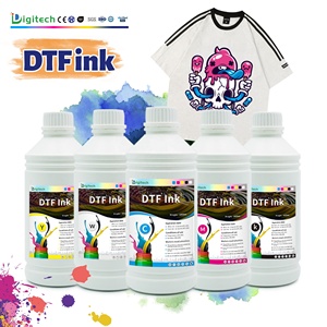 Digitech 1000ml cho dtf cho Epson máy in cho mực <span class=keywords><strong>Cmyk</strong></span> sắc tố nhà máy bán hàng trực tiếp tùy chỉnh kỹ thuật số dệt chuyển in ấn - Product Image 2