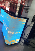 Écran LED pliable pour mur vidéo de bureau, façade d'affichage, console DJ, scène d'événement, centre commercial, publicité