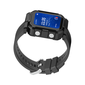 4G GPS Heart Rate Tracker with Silicone Band for Elder Health Monitoring and Location Tracking - Product Image 3