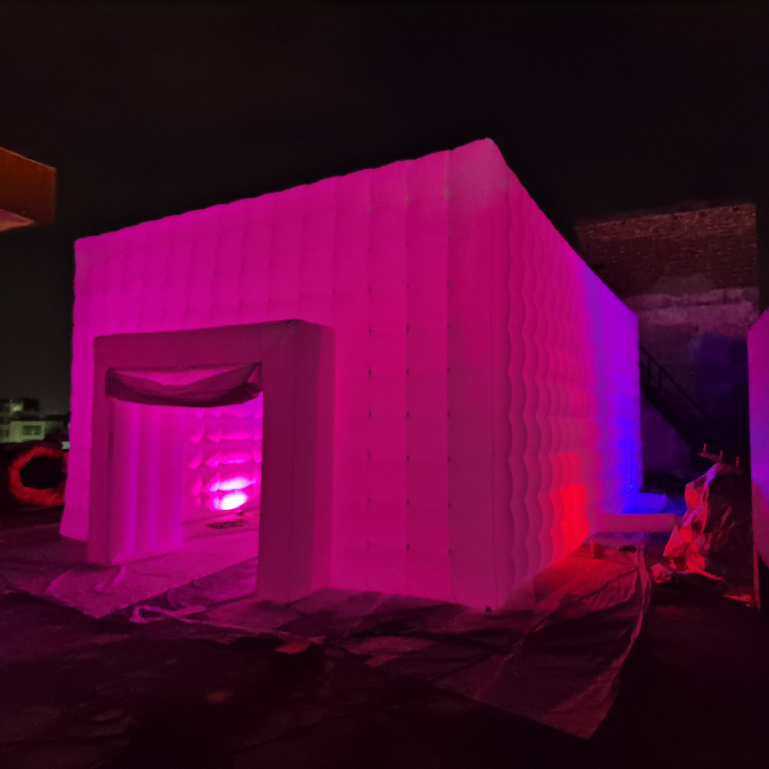 New finished hot selling inflatable party dome tent with LED lighting igloo tent inflatable dome  tent for party