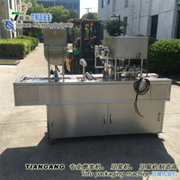 Machine d'emballage automatique - Emballage de boîtes en plastique - Machine de remplissage et de scellage - Machine d'emballage de tofu