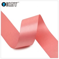Offre Spéciale 100% Polyester Double Face Satin Ruban 196 Couleurs 1 Pouce 25mm Haute Ténacité Écologique Polyvalent