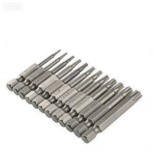 Hex Shank Hollow <b>Torx</b> Screwdriver <b>Bit</b> 6 Mm Stainless Steel High Hardness Magnetic For Electric Pneumatic Drill - Product Image 3
