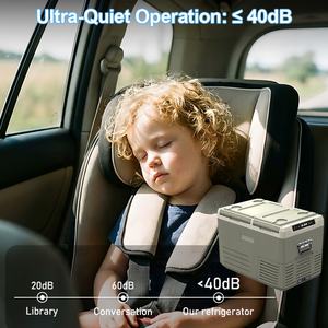 Réfrigérateurs de voiture à compresseur GL Series 55L 12V 220V Ac Dc Réfrigérateurs portables mobiles pour le camping Rv - Product Image 4