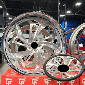 Jantes forgées de 20, 21, 22, 24 et 26 pouces pour Chevrolet Caprice, Chevy Bel Air, Impala, Chevelle, Cutlass, Regal, 442, Donk, G-Body, SF-9946 de 1987 - Product Image 3