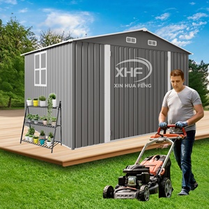 Envío Gratis: Cobertizo Metálico para Almacenamiento Exterior de 10x8 Pies, Cobertizo de Jardín Duradero con Estructura de Marco Mejorada para Almacenamiento de Herramientas en Patio Trasero - Product Image 3