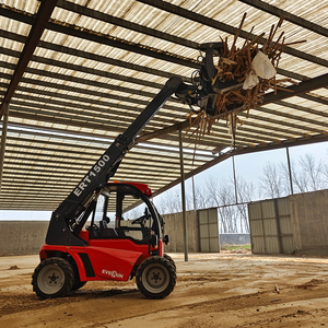 Chariot télescopique compact ERT1500 de 1,35 tonne, élévateur télescopique de 4 m, certifié CE pour l'agriculture et la construction - Product Image 3