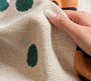 Châle-plaid rose haut de gamme à imprimé léopard jungle pour l'automne, avec pompons ; Couverture décorative inspirée des peintures à l'huile, Cobijas - Product Image 6