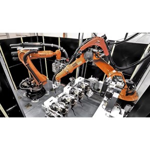 Robot compact et léger KR QUANTEC NANO, 6 axes, capacité de charge utile de 120-180 kg, portée de 1803 mm, IP65, servo-électrique - Product Image 4