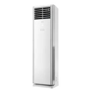 Vertical Air Conditioner Gree Electric Appliances Automatic Floor Standing Air Conditioners Curved Edge Folding Design