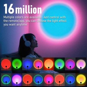 APP Rmt Ctrl Led Dimmable Atmospheric Sunset Lamp Background <strong>Light</strong> <strong>Rainbow</strong> Dreaming Colorful Mood <strong>Light</strong> for Wedding Party Decor - Product Image 5