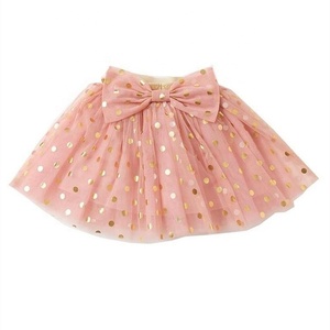Tutus Brillantes para Bebés, Falda de Princesa con Lentejuelas Doradas, Faldas para Niñas, Falda Tutú Brillante para Niñas - Product Image 4