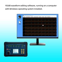 Simulador de Señales de Cigüeñal y Árbol de Levas Analógico de Seis Canales YC600 (CKP/CMP/SYNC) para Motores Diésel y de Gasolina con Software de Edición de Formas de Onda