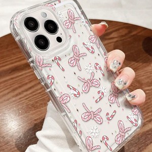 Funda con Diseño de Mariposa y Copo de Nieve para iPhone 17 Pro Max, 16 Transparente, 15 con Protección Airbag, 14 Estilo Europeo y Americano, 13 Estética - Product Image 2