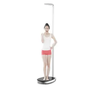 Ультразвуковое измерение высоты человека и телесного жира, умные цифровые весы высоты и веса