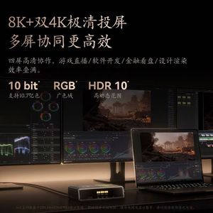 Anker Black Myth Wukong Expansion Dock 160W PD3.1 8K 4K 2.5G LAN Computer Desktop Hub A83B3 - Product Image 4