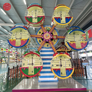 Manège <span class=keywords><strong>de</strong></span> <span class=keywords><strong>parc</strong></span> d'attractions, équipement <span class=keywords><strong>de</strong></span> jeu extérieur, aire <span class=keywords><strong>de</strong></span> <span class=keywords><strong>jeux</strong></span> intérieure et extérieure personnalisée, 6 cabines, mini-roue gigante pour enfants - Product Image 1