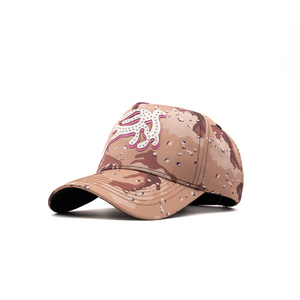 Gorras de Béisbol <span class=keywords><strong>Recon</strong></span> Thirtyone Rosadas con Logotipo Personalizado al por Mayor, Gorras de 5 Paneles con Bordado y Pedrería, Gorras Barbas, 31 Hats - Product Image 2