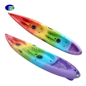 Canoa de Pesca de <span class=keywords><strong>Mar</strong></span>, kayak de dos asientos para 2 personas, bote de remos de viaje, buen precio - Product Image 1