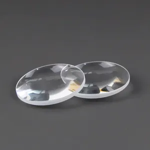 אופטי זכוכית K9L BK7 כדורי Biconvex עדשת זכוכית מגדלת מכשירים אופטיים