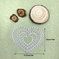Disegno personalizzato Die tagli carta Scrapbooking Album busta invito scatola di caramelle Scrapbooking metallo carbonio muore taglio