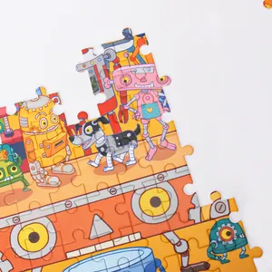 Karton Puzzle benutzer definierte Papier Puzzle 160 Stück für Kinder Brettspiel benutzer definierte