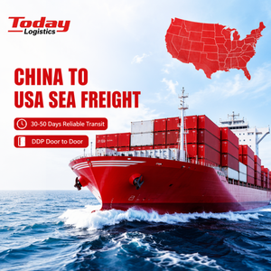 Agente de Transporte Marítimo de China a Estados Unidos, FBA LCL, Transporte Puerta a Puerta, Control de Calidad Profesional, Reempaquetado, Etiquetado, Respuesta Rápida en 48H - Product Image 1