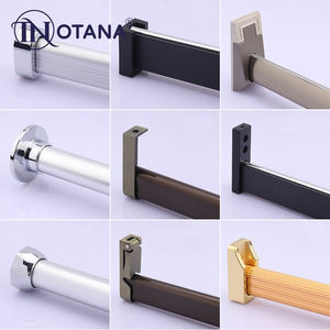 Perfiles de muebles de aluminio para herrajes de brida de montaje de armario y ropa colgante Tubo de aleación de aluminio doblado de corte personalizado - Product Image 4