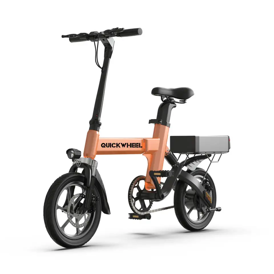 Электрический велосипед Quickwheel C3, 350 Вт, 30 А ч, новый складной Сверхлегкий литиевый скутер для пожилых людей