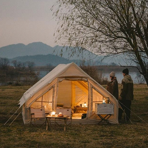 Premium Inflatable <strong>Tent</strong> for Family Camping Quick-Setup Waterproof with Customizable Area - Product Image 4