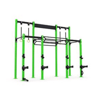 Équipement de gym : Anneaux de gymnastique, Poignées de traction pour fitness, Station de musculation, Power rack, Supports verticaux, Stand de gym
