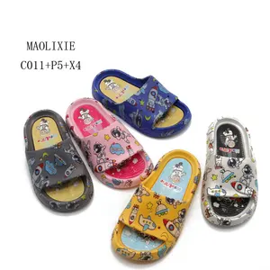 Custom Cartoon Boys Slides Shoes Sleeper Home Slipper Children's Kids Slide Slippers