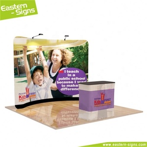 Fabricante profesional de comercio mostrar justo plegable cabina de exhibición pantalla - Product Image 1