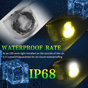 HyperLight phares Led supplémentaires <span class=keywords><strong>Mini</strong></span> phares antibrouillard de conduite pour moto projecteurs avant auxiliaires haut/bas/stroboscopique - Product Image 3