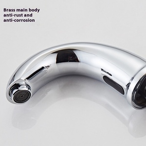 하이 퀄리티 단일 레버 센서 수도꼭지 자동 주방 화장실 욕실 수도꼭지 침실 사용을위한 효율적인 세라믹 코어 - Product Image 6