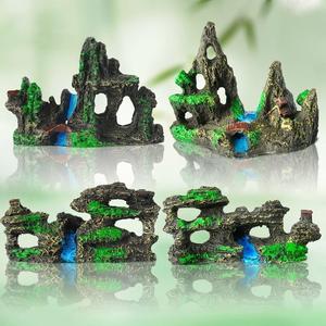 Adorno <span class=keywords><strong>de</strong></span> Cueva para Peces <span class=keywords><strong>de</strong></span> Acuario, Refugio Subacuático, Decoración <span class=keywords><strong>de</strong></span> Plástico para Pecera, para Cría <span class=keywords><strong>de</strong></span> Camarones y Escondite <span class=keywords><strong>de</strong></span> Peces Pequeños - Product Image 3