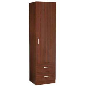 Muebles de Dormitorio, Armario de Madera para Bebé con 1 Puerta y Cajones, Armario Empotrado para Almacenamiento - Product Image 3