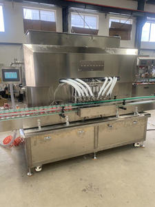 Ligne de production automatique multi-têtes pour sauces, système de bouchage et d'étiquetage pour une productivité élevée, huile, miel, pâte de chili, vinaigrette - Product Image 6
