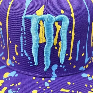 Gorra Snapback GHHLS049 de Algodón 100% con Estampado Floral en Toda la Superficie, Bordado 3D, Diseño de Hojas, Informal, para Actividades al Aire Libre - Product Image 2