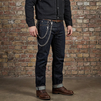 Chaîne de pantalon à douze maillons en acier inoxydable, style hip-hop, simple et tendance, personnalisable pour homme, idéale pour la moto – Vente directe usine
