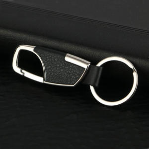 Calidad de exportación, 1 pieza, llavero automático de aleación de Metal para hombre, llavero con correa de piel sintética, llavero creativo de coche para venta de exportación - Product Image 3