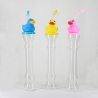 Vaso de Plástico Pequeño para Niños, Libre de BPA, para Bebidas Congeladas, Venta al por Mayor, 12oz/17oz, Vaso Twist Slush Yard