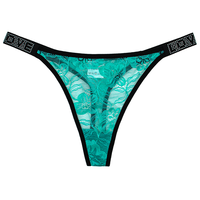Tangas y G-Strings Transparentes Sexys para Mujer, Personalizadas, de Talle Bajo, Ultrafinas, Lencería, Ropa Interior