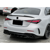 Classe C W206 à C63 Kit de carrosserie 1vs1 Kits de mise à niveau de voiture Pare-chocs avant Grille Capot Aile Jupe latérale Lèvre arrière Embout d'échappement Pièces automobiles