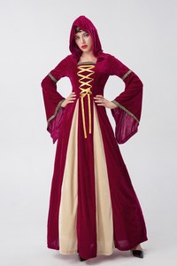 Costumes d'Halloween Costumes de <span class=keywords><strong>robe</strong></span> de bal rétro Costumes de fête nobles du <span class=keywords><strong>Moyen</strong></span> Âge pour femmes adultes - Product Image 3