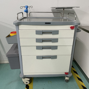 Chariot médical Deman, modèle ambulance, chariot de rangement pour salon de beauté - Product Image 1