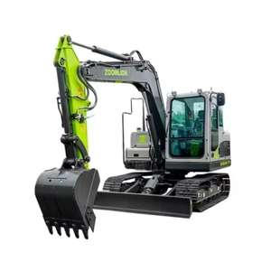 Excavadora de cadenas Zoomlion ZE75G con motor duradero, hidráulica YUKEN, capacidad de cazo de 0.21m, potencia de 42.4kW, 1 año de garantía - Product Image 1